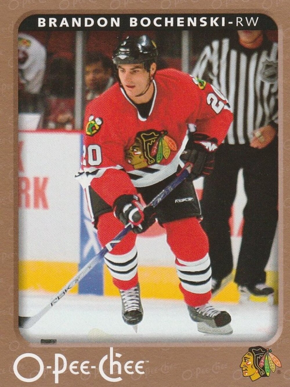 Brandon Bochenski Hockey Card